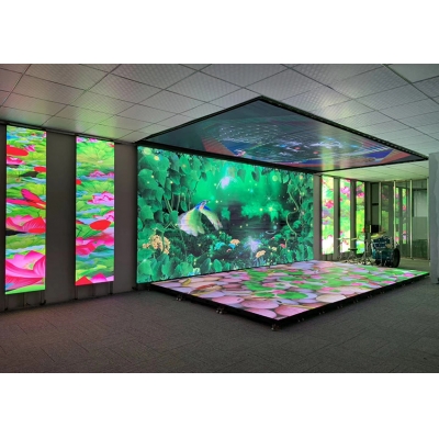 LED interactive floor tile screen