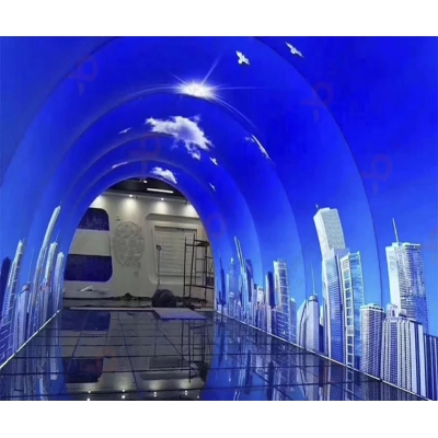LED tunnel screen